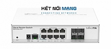 MikroTik CRS112-8G-4S-IN Cloud Router Switch 8 Port Gigabit - 4 SFP