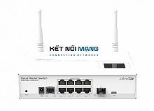 MikroTik CRS109-8G-1S-2HnD-IN Cloud Router Switch 8 Port Gigabit - 1 SFP