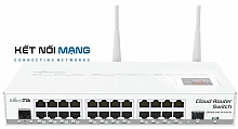 MikroTik CRS125-24G-1S-2HnD-IN Cloud Router Switch Wireless AP 24 Port Gigabit 1 SFP