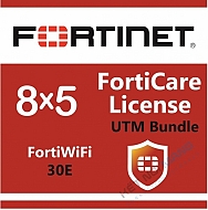 Bản quyền phần mềm 1 Year Unified (UTM) Protection (8x5 FortiCare plus Application Control, IPS, AV, Web Filtering and Antispam, FortiSandbox Cloud) for FortiWiFi-30E