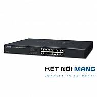 Thiết bị chuyển mạch Planet GSW-1601 16-Port 10/100/1000Mbps Gigabit Ethernet Switch