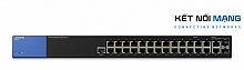Thiết bị chuyển mạch Linksys Business LGS528 24-Port Gigabit Managed Switch + 2x Gigabit Ethernet + 2x Gigabit SFP/RJ45 Combo Ports