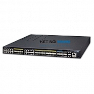 Thiết bị chuyển mạch planet  Layer 3 24-Port 100/1000X SFP + 16-Port shared TP + 4-Port 10G SFP+ Stackable Managed Switch