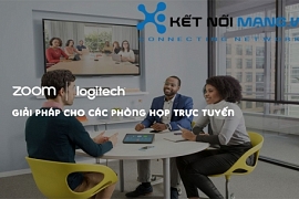 Giải pháp họp trực tuyến nhanh chóng của Logitech và Zoom Meeting